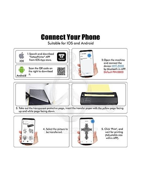Termo-Impresora Bluetooth Económica Termo-Impresora Bluetooth Económica