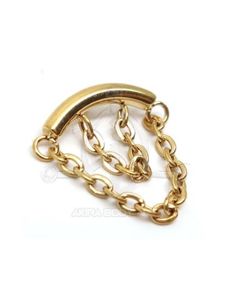 Repuesto Barra con cadenas - ORO (PVD)