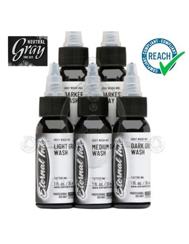 Set Eternal Ink – GRAY WASH (PRÁCTICAS)