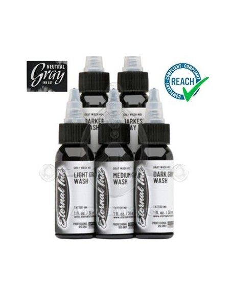 Set Eternal Ink – GRAY WASH (PRÁCTICAS) Set Eternal Ink – GRAY WASH (PRÁCTICAS)