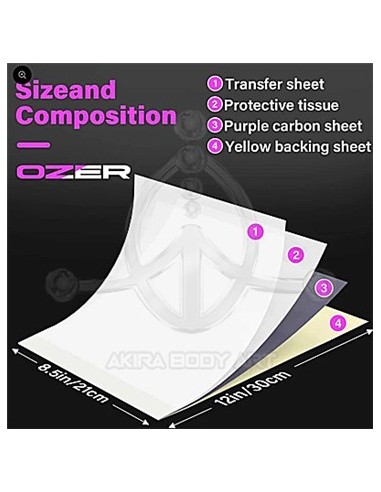 OZER PREMIUM-50 - Papel impresora calco