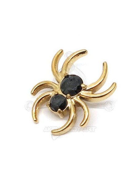 Repuesto ARAÑA. Rosca Interna - ORO (Pvd)