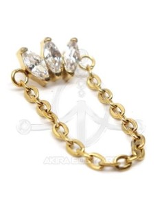 Repuesto Joyas y Cadena - ORO PVD 2