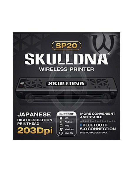 Termocopiadora inalámbrica SKULLDNA SP20 Termocopiadora inalámbrica SKULLDNA SP20