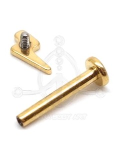 Labret RAYO - Oro (pvd) 2