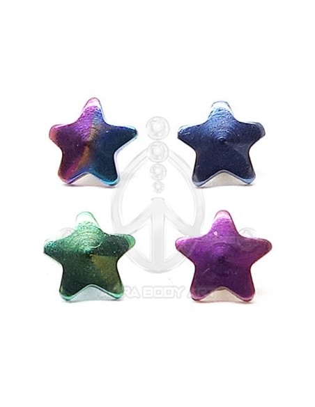 Repuesto microdermal estrella colores. Repuesto microdermal estrella colores.