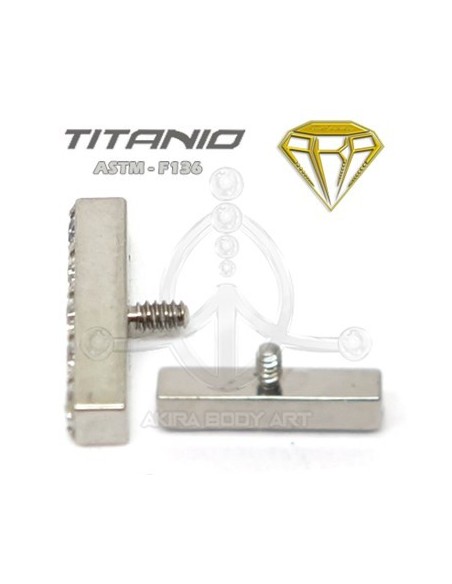 Repuesto titanio - Barra Joyas