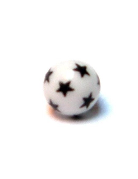 Bola estrellas (fondo blanco)