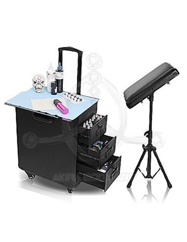 MALETA Y APOYABRAZOS DE VIAJE