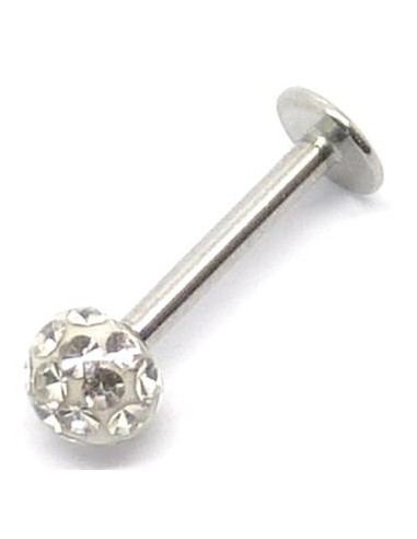 Labret acero bola multijoya