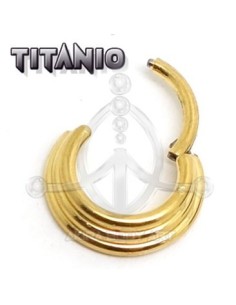 Septum 3-Anillos – Titanio 2
