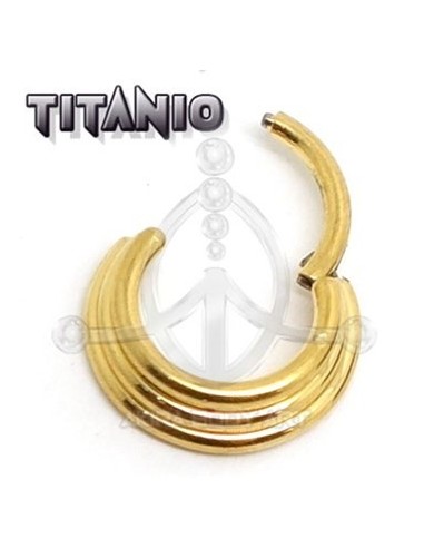 Septum 3-Anillos – Titanio