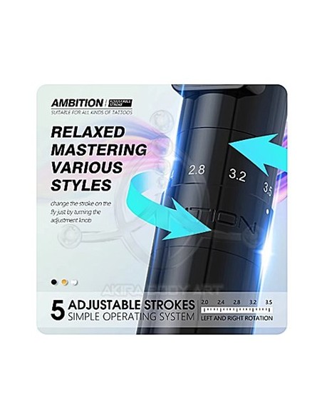 Ambition dermógrafo Wireless - PMU Ambition dermógrafo Wireless - PMU