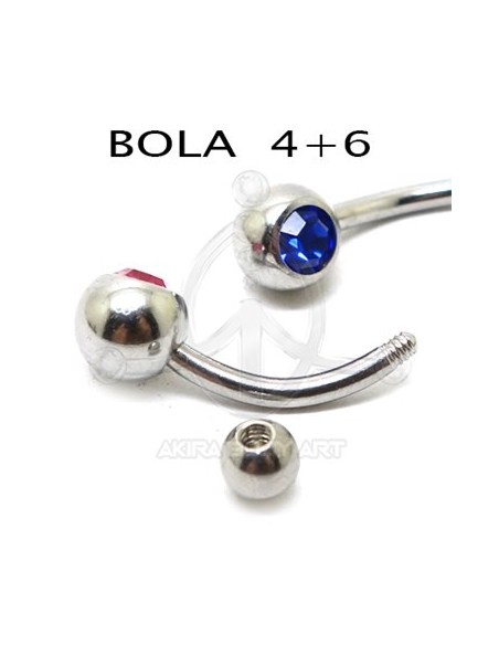 Banana Joya - Bolas de 4 y 6mm Banana Joya - Bolas de 4 y 6mm