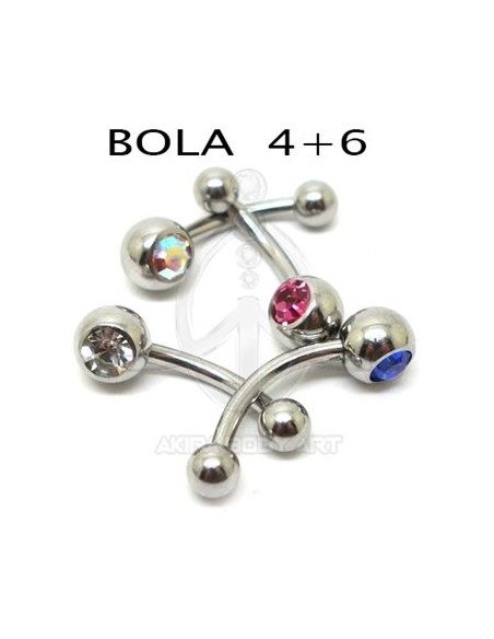 Banana Joya - Bolas de 4 y 6mm Banana Joya - Bolas de 4 y 6mm