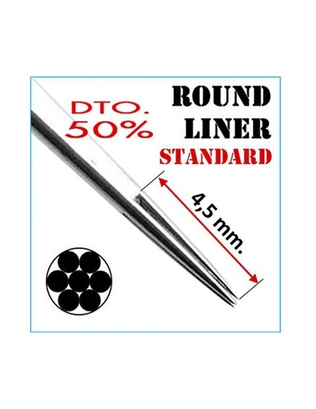 Agujas para línea Round liner - (11-2025) Agujas para línea Round liner - (11-2025)