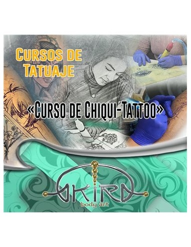 Curso Profesional de CHIQUITATTOO (16 horas)