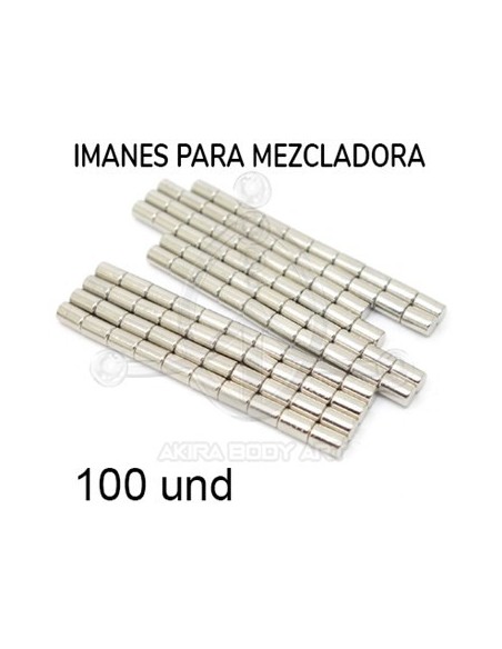 Imanes para mezcladora - 100 unidades Imanes para mezcladora - 100 unidades