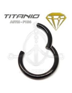 Aro Segmentado Bisagra NEGRO - TITANIO