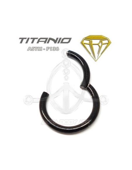 Aro Segmentado Bisagra NEGRO - TITANIO Aro Segmentado Bisagra NEGRO - TITANIO