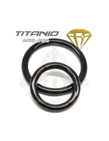 Aro Segmentado Bisagra NEGRO - TITANIO Aro Segmentado Bisagra NEGRO - TITANIO