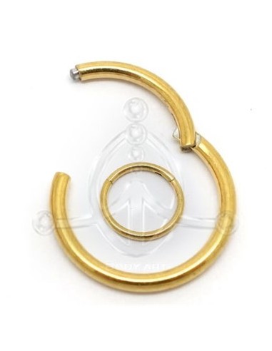 Aro Segmentado Bisagra ORO - TTANIO (PVD)