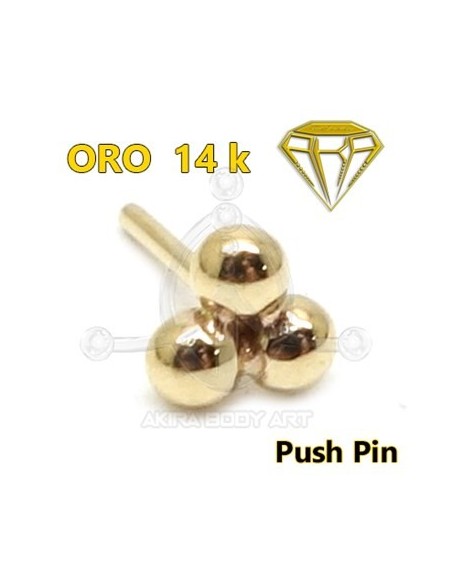 Repuesto PUSH IN 3 Bolas - 14K