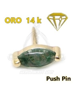 Repuesto PUSH IN agata Pétalo - 14K 2