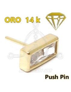Repuesto PUSH IN Lingote joya - 14K