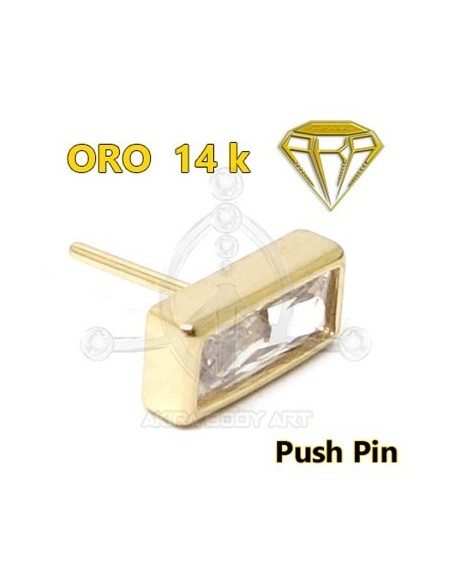 Repuesto PUSH IN Lingote joya - 14K