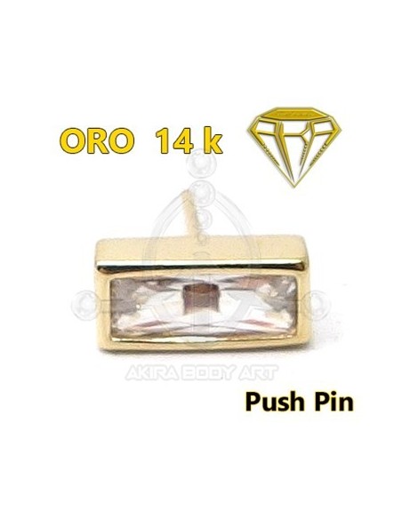 Repuesto PUSH IN Lingote joya - 14K