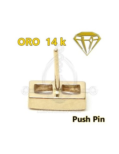 Repuesto PUSH IN Lingote joya - 14K