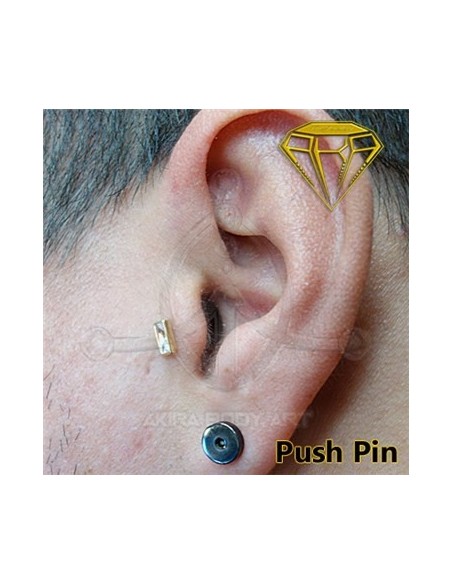 Repuesto PUSH IN Lingote joya - 14K
