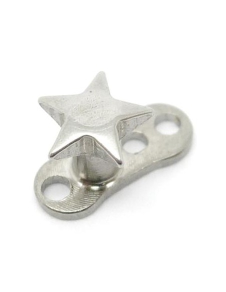 Microdermal con estrella Microdermal con estrella