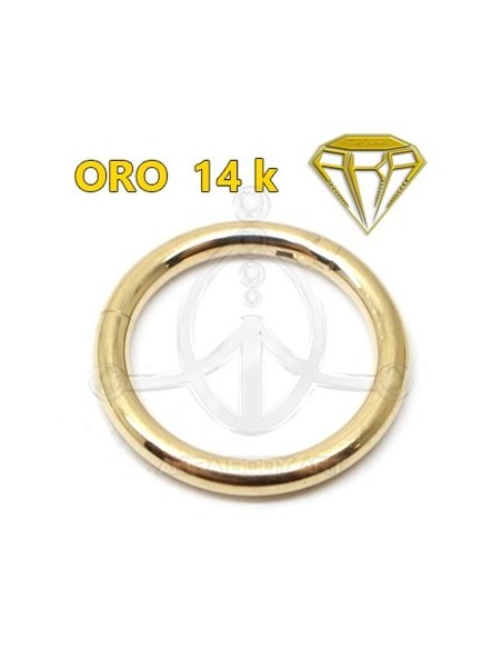 Aro Segmentado con bisagra - 14K