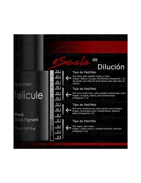 Pigmento Folicule - 20 ml Pigmento Folicule - 20 ml