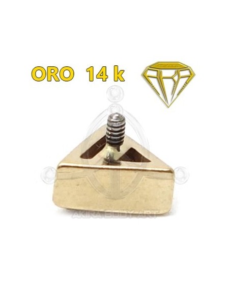 Repuesto Triángulo JOYA - Oro 14K