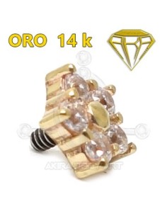 Repuesto Estrella JOYA - Oro 14K 2
