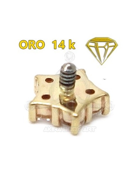 Repuesto Estrella JOYA - Oro 14K
