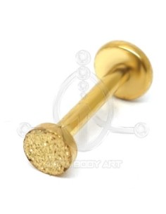 Labret MULTIJOYA - Acero oro (PVD)