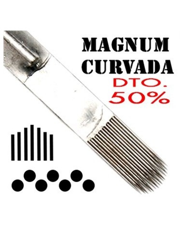 Agujas Curved magnum- Caja de 50 (112025)