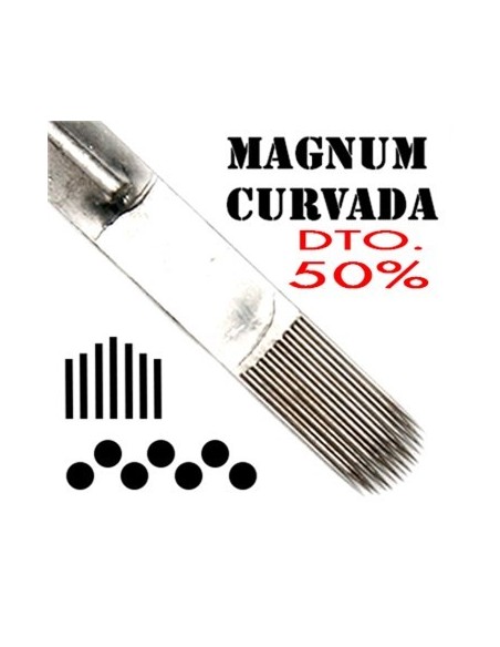 Agujas Curved magnum- Caja de 50 (112025) Agujas Curved magnum- Caja de 50 (112025)