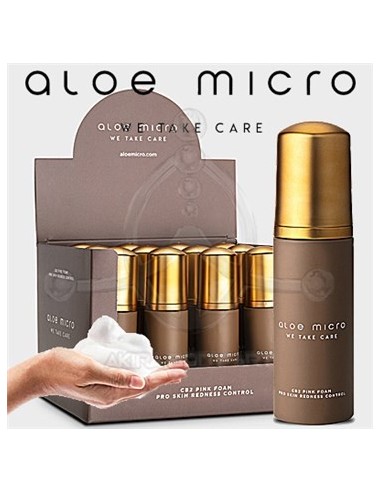 CB2 Pink Foam Skin Redness Control - Aloe Micro
