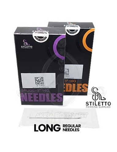 Stiletto - Agujas Americanas Extra Largas