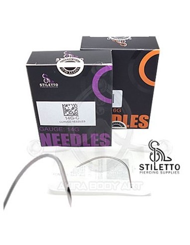 Stiletto - Aguja Americana Curva