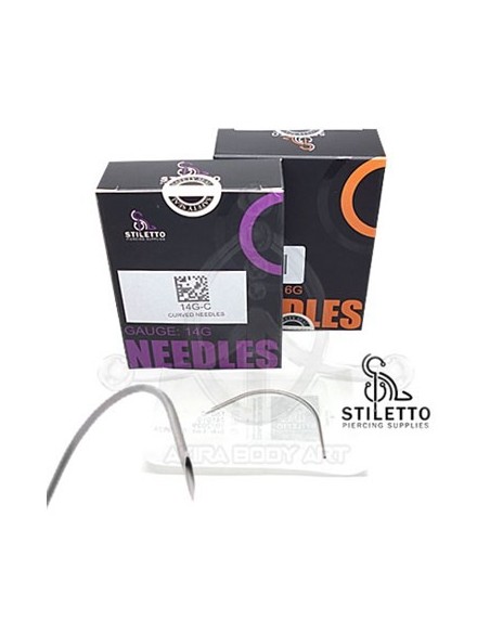Stiletto - Aguja Americana Curva Stiletto - Aguja Americana Curva