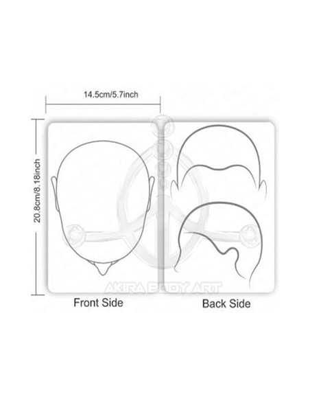 Piel Sintética para prácticas de Capilar Piel Sintética para prácticas de Capilar