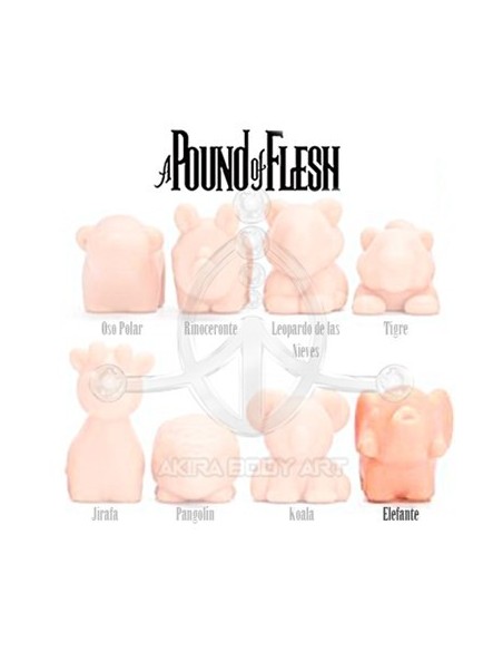 A Pound of Flesh Mini Animals - Elefante A Pound of Flesh Mini Animals - Elefante