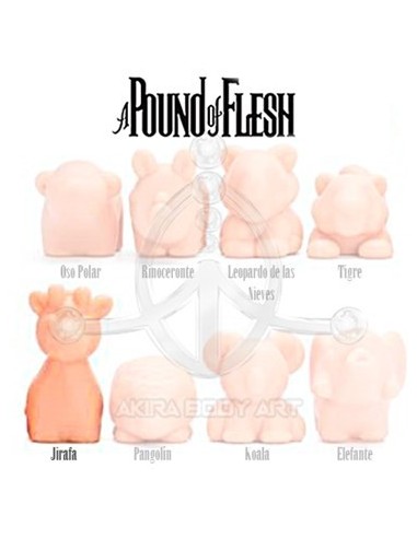 A Pound of Flesh Mini Animals - Jirafa