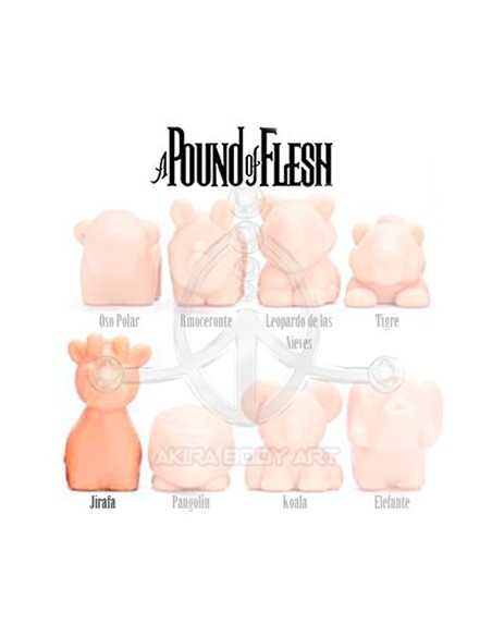 A Pound of Flesh Mini Animals - Jirafa A Pound of Flesh Mini Animals - Jirafa